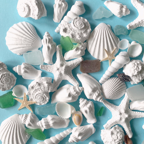 summer sale‼︎】海のキャンドルホルダー&アロマストーンセット