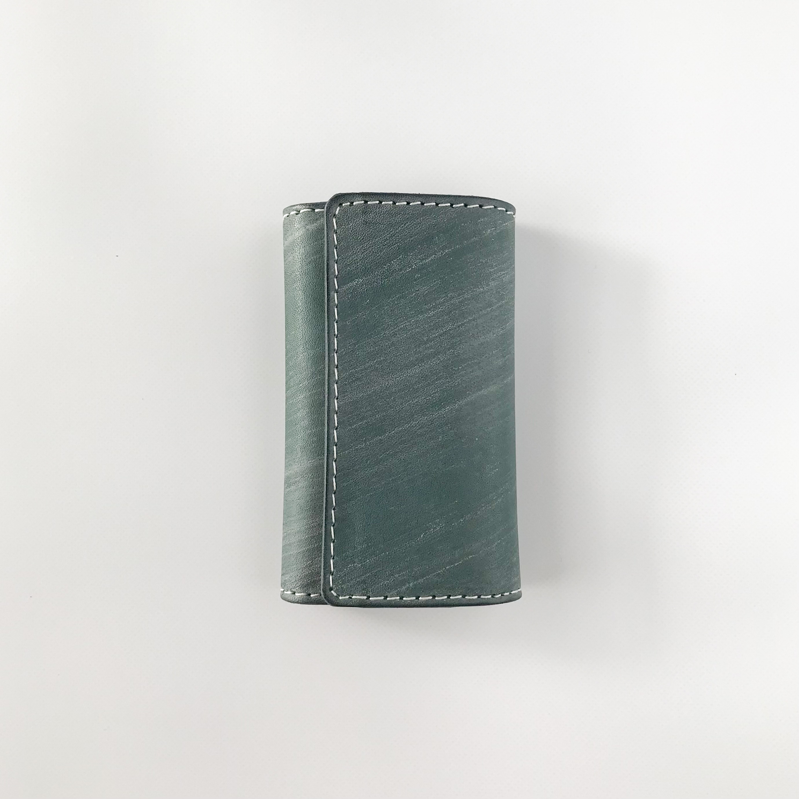 6連フックキーケース(カラー：ビターブルー)