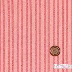 USAコットン(110×50) moda The Flower Farm ストライプ ピンク 1枚目の画像