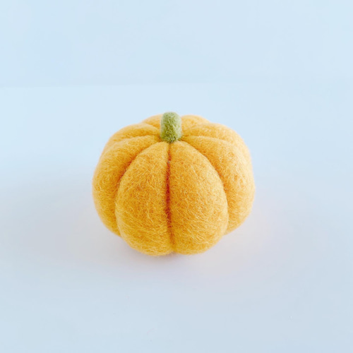 羊毛フェルトのハロウィンかぼちゃ その他インテリア雑貨 woolwool