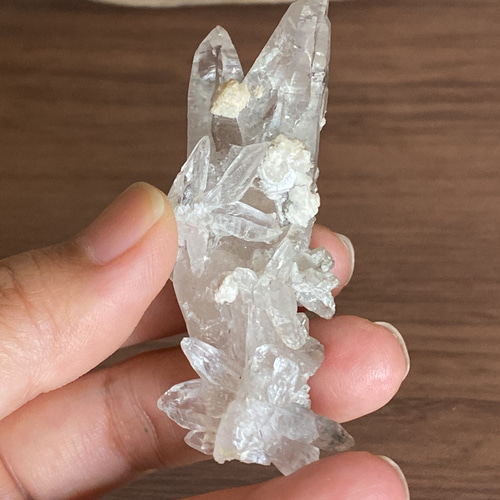 水晶 ダブルポイント レーザークオーツ インナーモンゴル♢レーザー