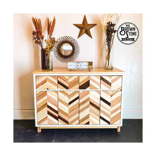 herringbone the chest 食器棚 靴箱 リビング 収納 北欧 ヘリンボーン