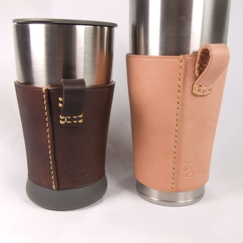 THERMOSタンブラーカバー JDE-420 340 ヌメ革 その他キッチン小物 TORI