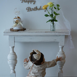 【木製 レターバナー】Happy Birthday 〈フォントA〉ウォールアート 誕生日 飾り バースデーフォト 9枚目の画像