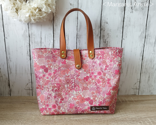 S　レッスンバッグ　リバティ　マーガレットアニー　ハンドメイド　オーダー S様専用 レッスンバッグ リバティ マーガレットアニー