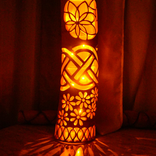 竹灯り 〜乱〜 竹灯籠 孟宗竹 スタンドライト・テーブルランプ