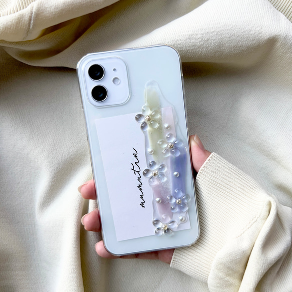 familiar iPhoneケース (13/14) 花柄 iPhone14シリーズ対応 花柄 flower おしゃれスマホケース