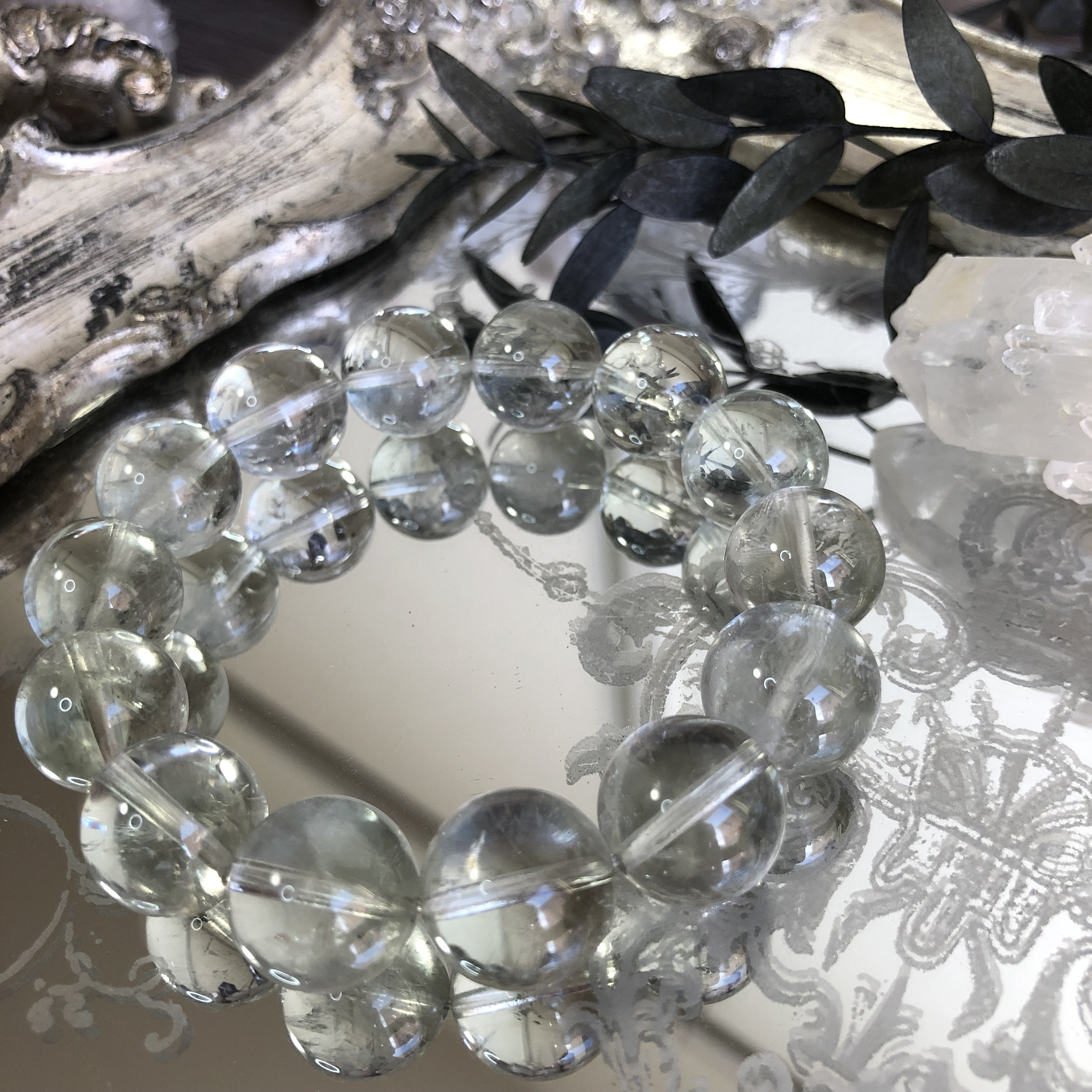 希少石◇ブラック桜メノウ◇ブレスレット 約14.5㎜ 節約 希少石