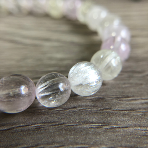 高品質】キャッツアイクンツァイトブレスレット ブレスレット 円と縁