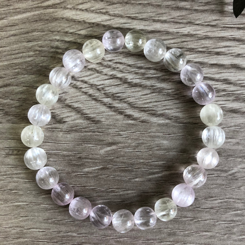 高品質】キャッツアイクンツァイトブレスレット ブレスレット 円と縁