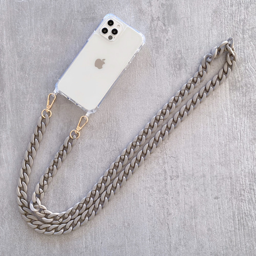 iPhoneショルダーストラップ 5色超軽量ストラップ チェーンストラップ