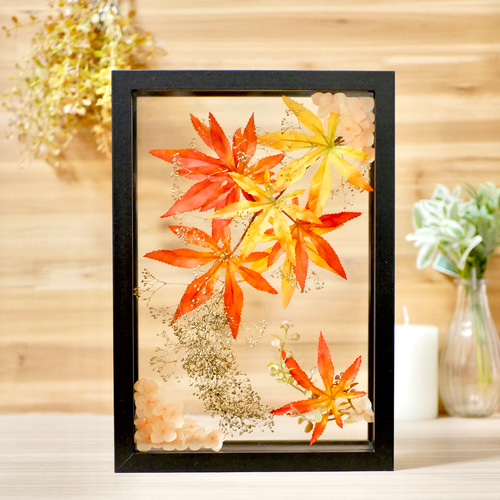 あかねこのは◆フォトフレームアレンジ53 あかねこのは様専用◇フォトフレームアレンジ53