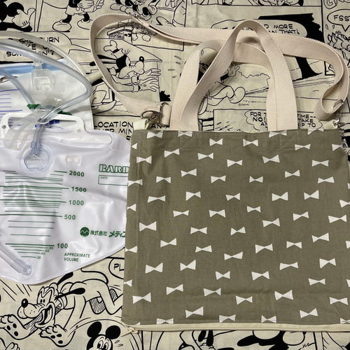 新品ハンドメイド ウロバッグカバー ショルダーバッグ ☆お好き
