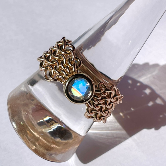 『 Weave ( heart&earth ) 』Ring by K14GF 18枚目の画像