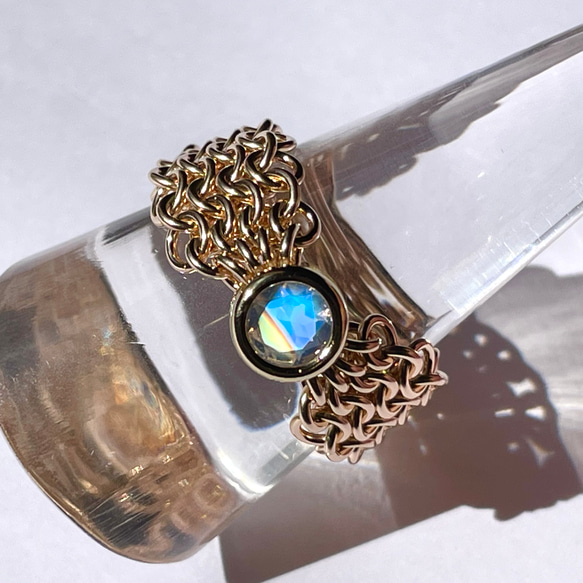 『 Weave ( heart&earth ) 』Ring by K14GF 7枚目の画像