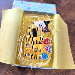 レア＊wolf＆flower、オオカミさんブローチ〇ミナペルホネン ブローチ