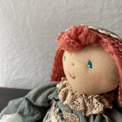 みえりん♥さん専用　クマ耳帽子　ドールチャーム　ハンドメイド　カントリードール みえりんさん専用 クマ耳帽子 ドールチャーム ハンドメイド