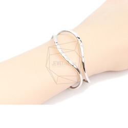 BRA-067-R【1個入り】バンドカフブレスレット,Band Cuff Bracelet 5枚目の画像