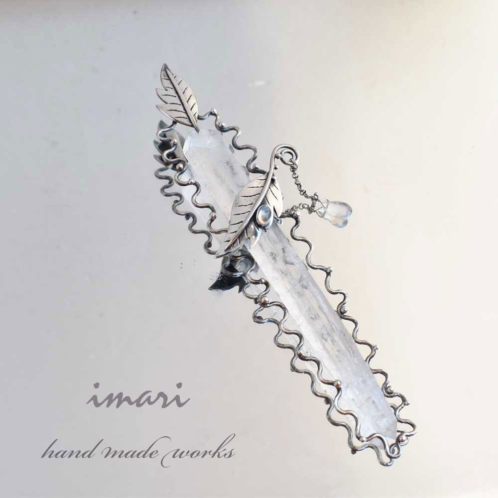 レーザー水晶の魔法の杖～ペンダントトップ～