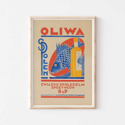 ヴィンテージポスター、キッチン、ダイニングにもぴったり、北欧