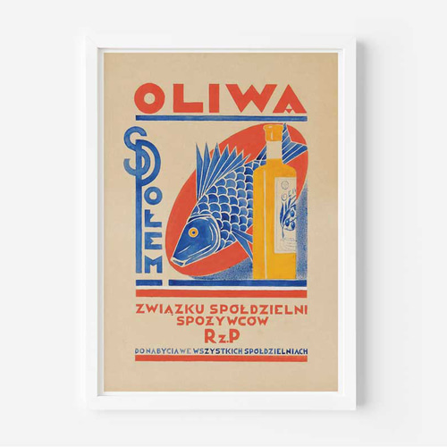 ヴィンテージポスター、キッチン、ダイニングにもぴったり、北欧