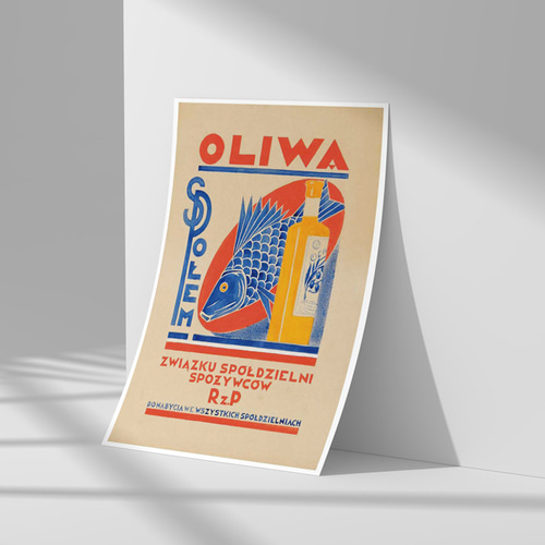 ヴィンテージポスター、キッチン、ダイニングにもぴったり、北欧