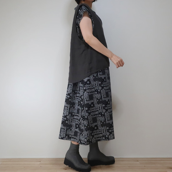 顯瘦寬鬆❣️法式連衣裙（送/圖案棉） 第14張的照片
