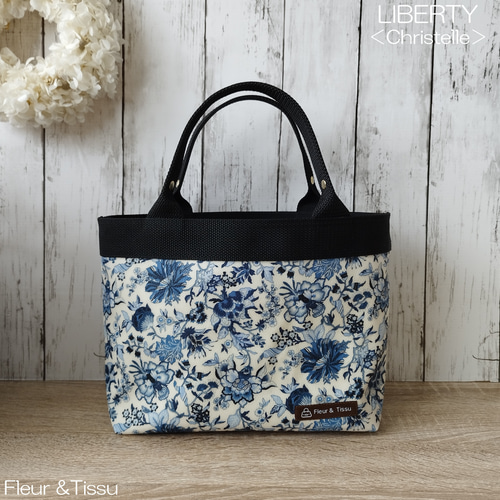 LIBERTY＊ラミネートバッグ＊クリステル＊ミニサイズ＊リバティ トート
