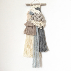 [獨一無二] 浮木編織掛毯“vintagesmoke,blue,b.” 第4張的照片