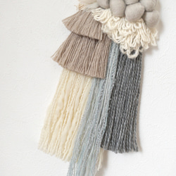 [獨一無二] 浮木編織掛毯“vintagesmoke,blue,b.” 第3張的照片