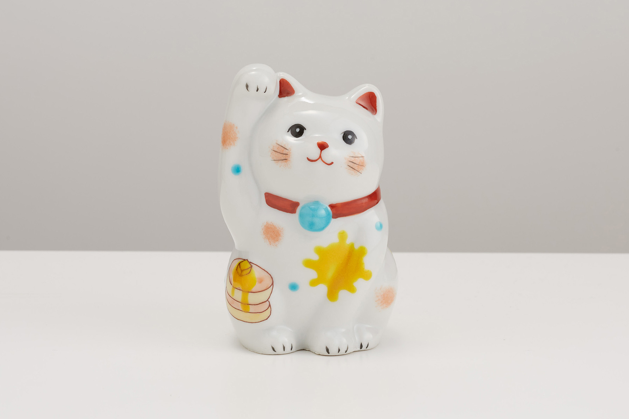 招き猫　パンケーキ