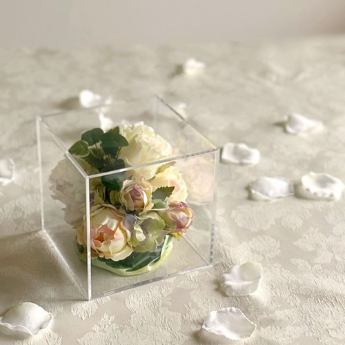 薔薇雑貨 薔薇マット 4輪横 ふるい