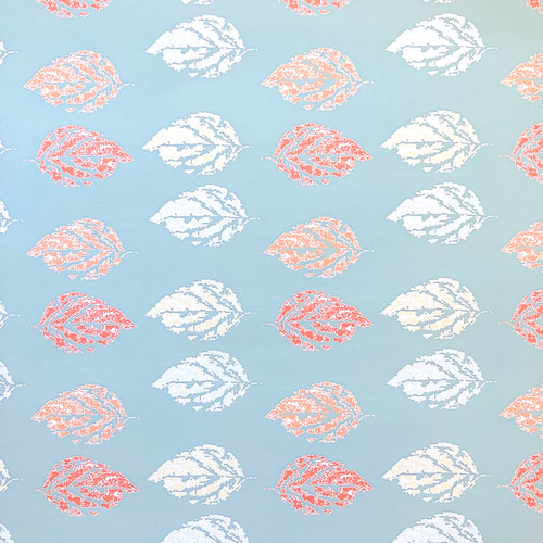 秋色落ち葉 デザインペーパー A4 包装紙・ラッピングペーパー