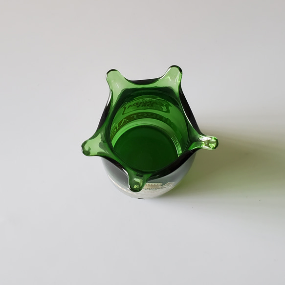 ミルククラウンの花瓶 Re-glass リグラス 4枚目の画像