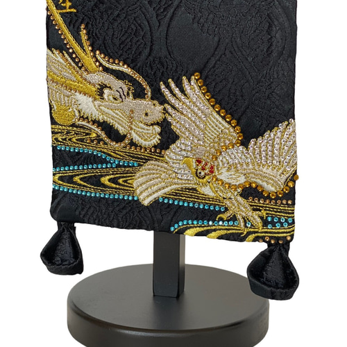 名前旗 名入れ 刺繍 端午の節句 白鷹と龍 五月人形・こいのぼり 名前旗 名入れ 刺繍 端午の節句 白鷹と龍 五月人形・こいのぼり