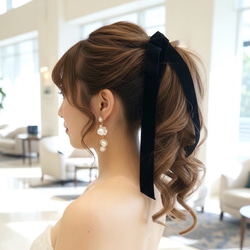 ジャックオランタンのハロウィンヘアゴム＊2個セット ヘアゴム のびこ