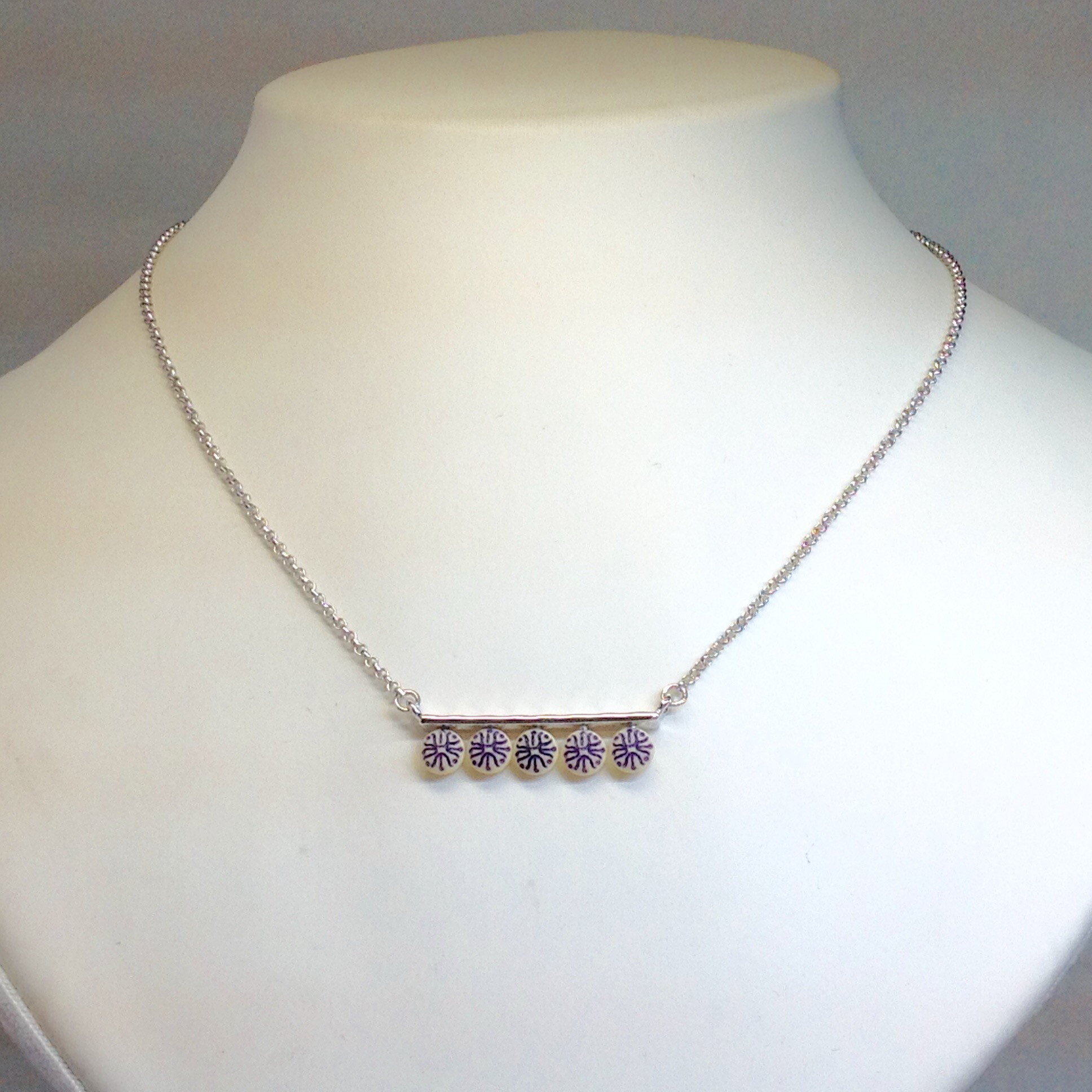 フルーツネックレス「葡萄」No.5298-3