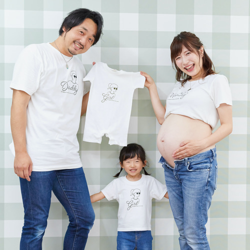 ブラナンベアのロゴTシャツでファミリーリンクコーデ◎の