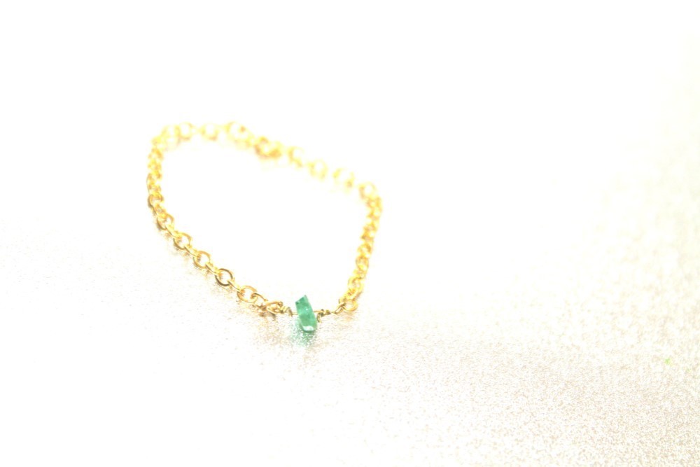 yasu8888 様　専用ページ☆ミEmerald ring -K10-
