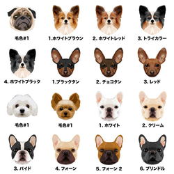 【 犬種選べる クリアスマホケース 】　ワンちゃんイラスト 毛色60種類以上　うちの子　犬　ペット　プレゼント 10枚目の画像