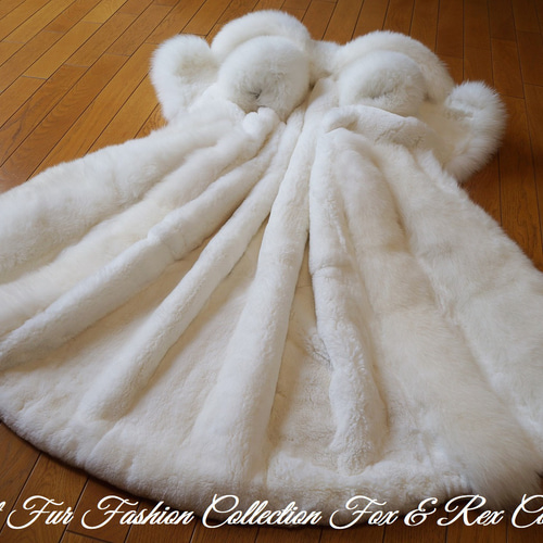 欧州プリンセスを思わせる☆優雅な毛皮ベスト 新作レッキス×フォックス