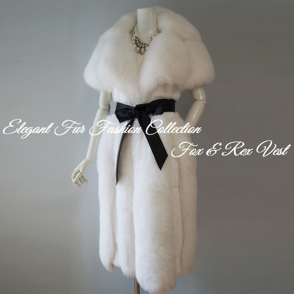 フォックスファー100% ファーベスト リアルファー