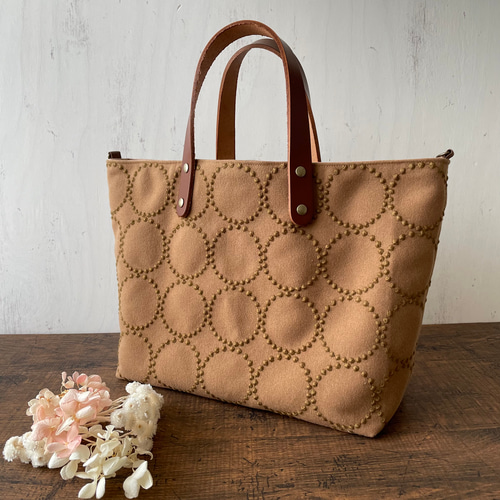 トートバッグdopタンバリン カーキ