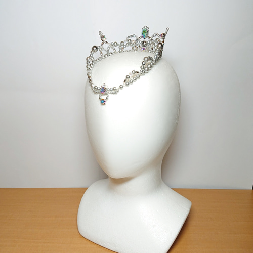 ☆バレエティアラ シルバー×クリア 海賊・ライモンダ☆ その他ヘア