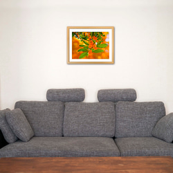 【A3サイズ】ORANGE OSMANTHUS（オレンジの金木犀） 2枚目の画像