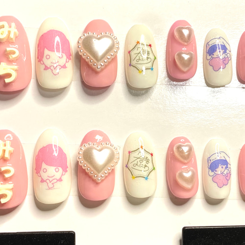 祐奈ページ　ネイルチップ ec9632da1f82f9549a5da7eb673345