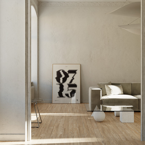 ニュータイポグラフィックス2/グラフィックデザイン ポスター アート QGFX SOULNUMBER タイポグラフィ 数字 グラフィック デザイン