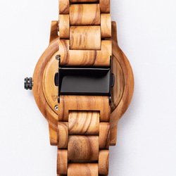 木製腕時計 OLIVE MUSUHI 腕時計 木の時計　プレゼントにおすすめ 9枚目の画像