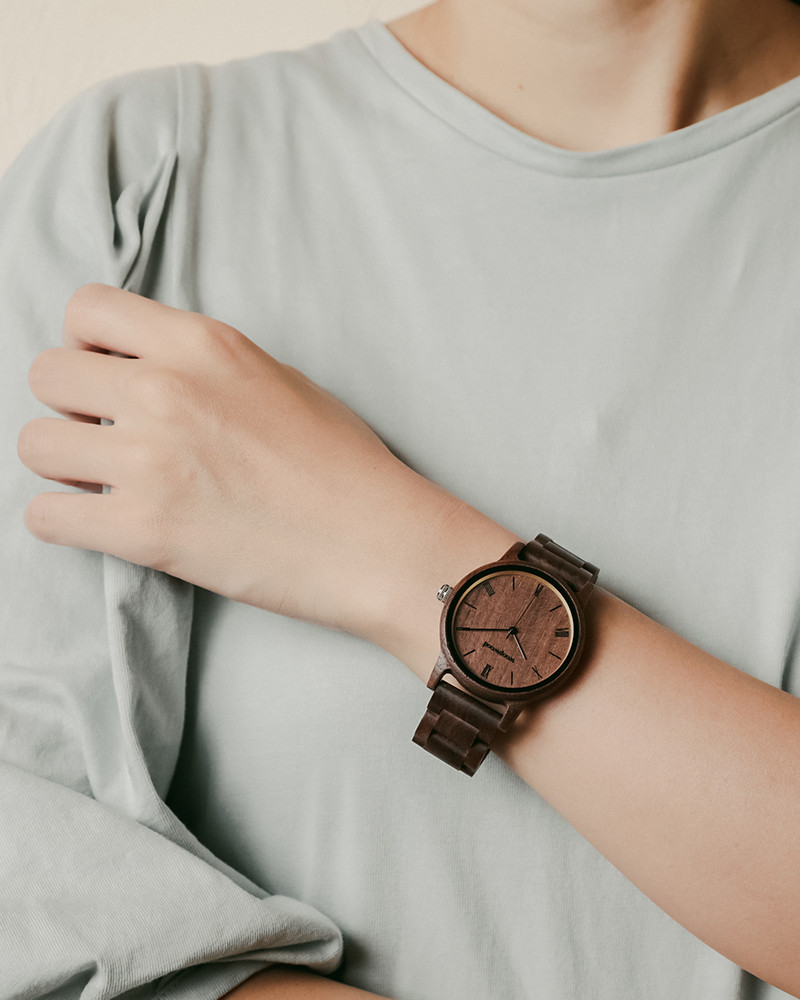 木製腕時計 KURUMI MUSUHI 腕時計 くるみ 天然木
