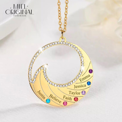 名入れ✨ダブルネーム キラキラ バタフライ 蝶々ハート カスタム